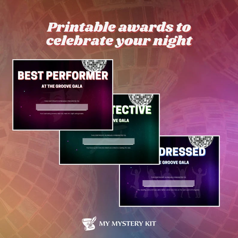 Mystery at the Groove Gala