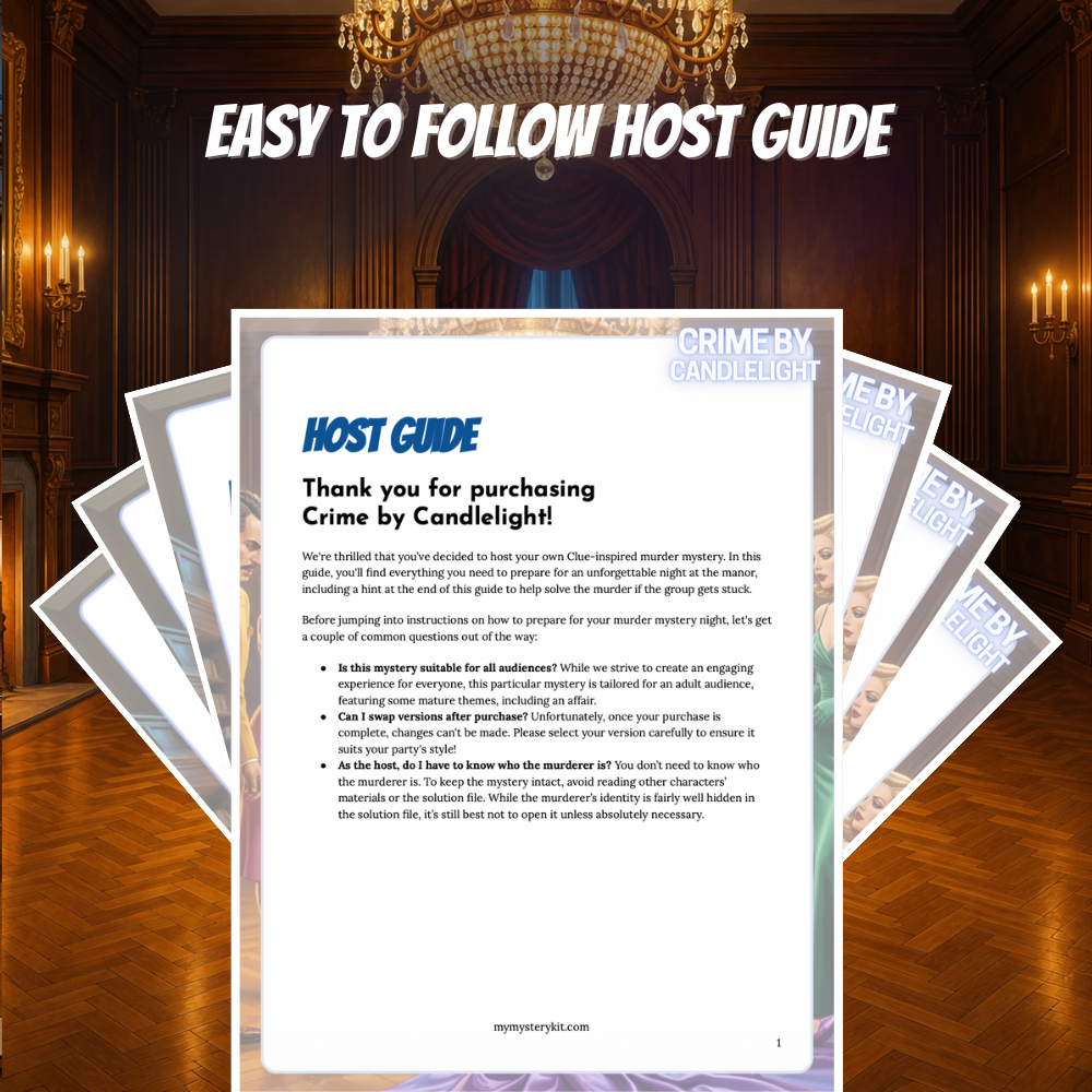 Easy to follow host guide