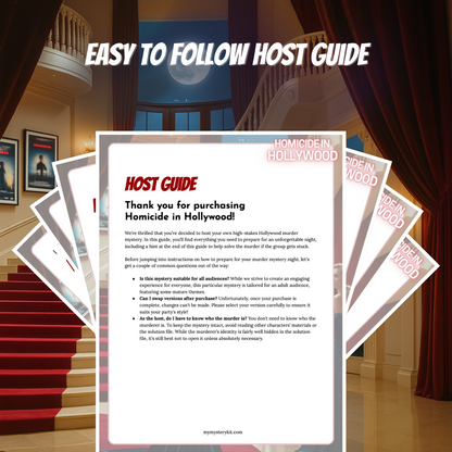 easy to follow host guide