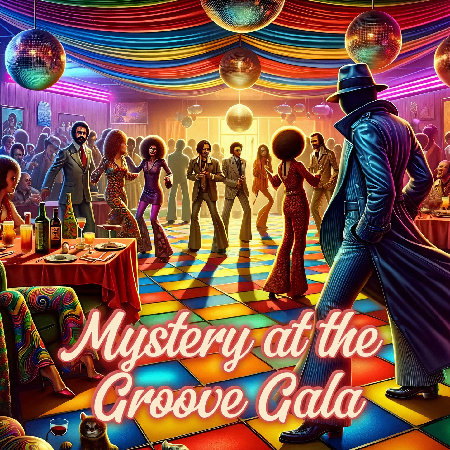 Mystery at the Groove Gala - My Murder Mystery Kit